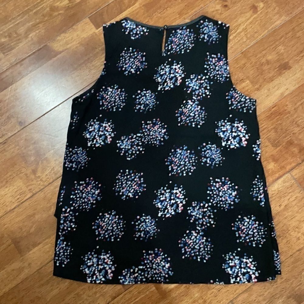 Faux Wrap Multicolored blouse - Picture 4 of 4